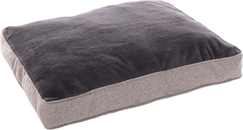 Flamingo Kissen Esmo Rechteck Grau 80x60x10cm Flamingo Kissen Esmo Rechteck Grau 80x60x10cm von Flamingo