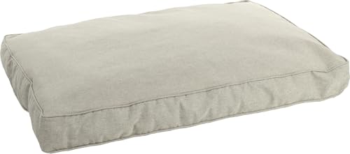 Flamingo Ergonomisches Hundebett Genève Rechteckig Beige – A: 100 cm, B: 70 cm, C: 12 cm, Waschbar, Zart und Stilvoll, Interieur! Flamingo Ergonomisches Hundebett Genève Rechteckig Beige – A: 100 cm, B: 70 cm, C: 12 cm, Waschbar, Zart und Stilvoll, Interieur! von Flamingo