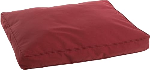 Flamingo Kissen Genève Rechteckig Bordeaux – A: 80 cm, B: 60 cm, C: 10 cm, Waschbar, Zart und Stilvoll von Flamingo