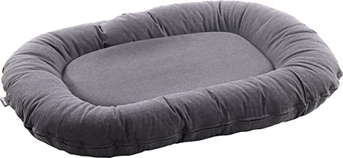 Flamingo Kissen Lotta Oval Grau 80x60x14cm Flamingo Kissen Lotta Oval Grau 80x60x14cm von Flamingo