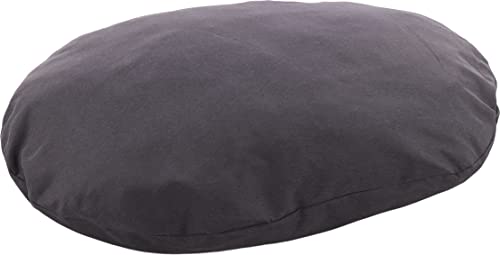 Flamingo Kissen Panama Oval Dunkelgrau 100x76x10cm Flamingo Kissen Panama Oval Dunkelgrau 100x76x10cm von Flamingo