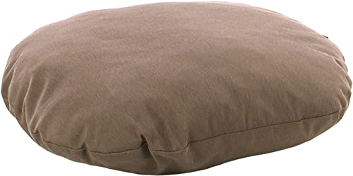 Flamingo Kissen Panama Oval Taupe 70x56x8cm von Flamingo