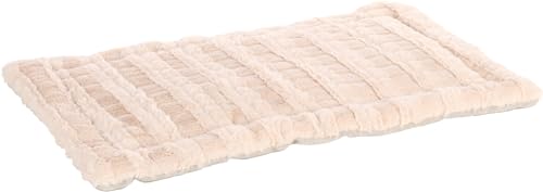 Flamingo Hundekissen Verona Rechteck Beige - 70x41,5x2cm, Weicher Plüsch, Waschbar, Perfekt für Drahtkäfige Flamingo Hundekissen Verona Rechteck Beige - 70x41,5x2cm, Weicher Plüsch, Waschbar, Perfekt für Drahtkäfige von Flamingo