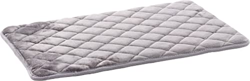 Flamingo Kissen Weimar Rechteckig Grau – S | A: 70,5 cm, B: 41,5 cm, C: 2 cm, Luxuriös, Zart, Hochwertige Verarbeitung, Modisches Design – Auch für Drahtkäfige Geeignet! von Flamingo