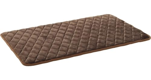 Flamingo Orthopädisches Bett und Kissen für Hunde oder Katzen – M | Weimar Rechteckig Braun | A: 85,5 cm, B: 51 cm, C: 2 cm – Weich, Robust, Ideal für Käfige und Körbchen Flamingo Orthopädisches Bett und Kissen für Hunde oder Katzen – M | Weimar Rechteckig Braun | A: 85,5 cm, B: 51 cm, C: 2 cm – Weich, Robust, Ideal für Käfige und Körbchen von Flamingo