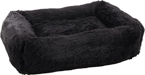 Flamingo Korb Krems Rechteck Schwarz 100x80x22cm von Flamingo