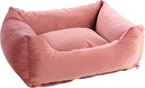 Flamingo Ergonomisches Hundebett für Hunde Elena Rechteckig Altrosa – A: 80 cm, B: 67 cm, C: 22 cm, Antislip, Waschbar, Zart, Luxuriös und Stilvolles Design Flamingo Ergonomisches Hundebett für Hunde Elena Rechteckig Altrosa – A: 80 cm, B: 67 cm, C: 22 cm, Antislip, Waschbar, Zart, Luxuriös und Stilvolles Design von Flamingo