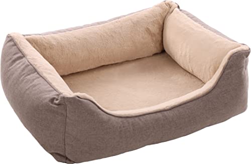 Flamingo Korb Esmo Rechteck Beige 80x67x22cm Flamingo Korb Esmo Rechteck Beige 80x67x22cm von Flamingo