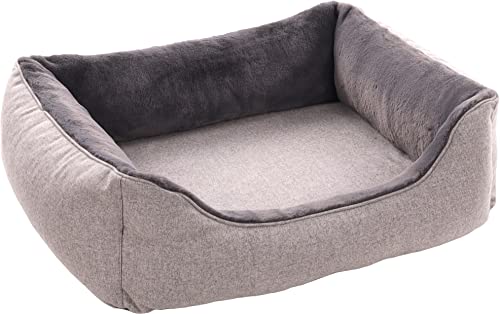 Flamingo Korb Esmo Rechteck Grau 80x67x22cm Flamingo Korb Esmo Rechteck Grau 80x67x22cm von Flamingo