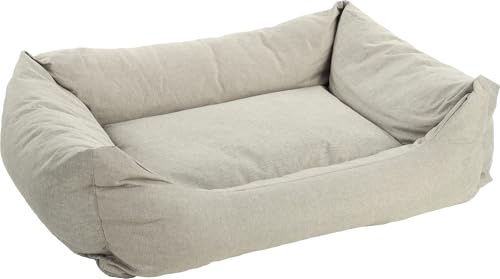 Flamingo Ergonomisches Hundebett Genève Rechteckig Beige – 100 cm - Waschbar, Antislip, Zart, Luxuriös und Stilvoll, Passt In Jedes Interieur! – Ideal für Große Hunde! Flamingo Ergonomisches Hundebett Genève Rechteckig Beige – 100 cm - Waschbar, Antislip, Zart, Luxuriös und Stilvoll, Passt In Jedes Interieur! – Ideal für Große Hunde! von Flamingo