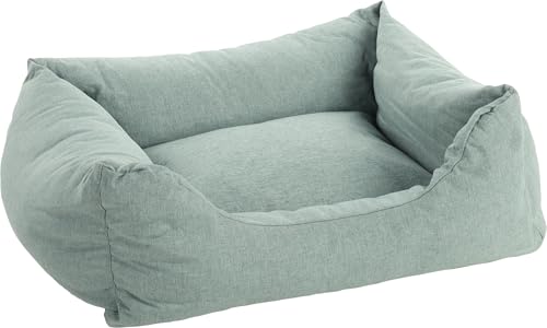 Flamingo Hundebett Genève Rechteckig Hellgrün – A: 65 cm, B: 50 cm, C: 20 cm, Waschbar, Antislip, Zart, Luxuriös und Stilvoll, Passt In Jedes Interieur! Flamingo Hundebett Genève Rechteckig Hellgrün – A: 65 cm, B: 50 cm, C: 20 cm, Waschbar, Antislip, Zart, Luxuriös und Stilvoll, Passt In Jedes Interieur! von Flamingo