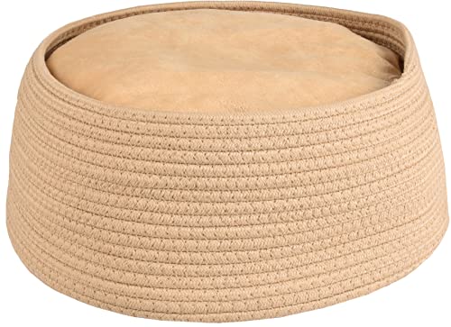 Flamingo Korb HEBE rund + Kissen beige Durchmesser 33 x 15 cm Flamingo Korb HEBE rund + Kissen beige Durchmesser 33 x 15 cm von Flamingo