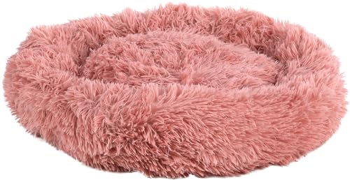 Flamingo Hundebett Pacha Rund – Altrosa, Ø 55 cm | Gemütlich, Stilvoll & Pflegeleicht! von Flamingo