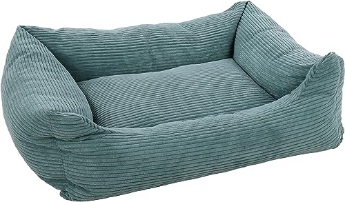 Rechteckiges Velutto-Körbchen Blau – 100 x 80 cm, ideal für mittelgroße bis große Hunde wie Border Collie, Cocker Spaniel, Basset Hound und Welsh Corgi, luxuriöser Komfort und Premium-Qualität Rechteckiges Velutto-Körbchen Blau – 100 x 80 cm, ideal für mittelgroße bis große Hunde wie Border Collie, Cocker Spaniel, Basset Hound und Welsh Corgi, luxuriöser Komfort und Premium-Qualität von Flamingo