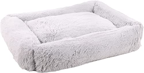 Flamingo Korb Krems Rechteck Hellgrau 100x80x22cm Flamingo Korb Krems Rechteck Hellgrau 100x80x22cm von Flamingo