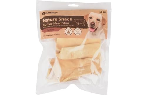 Flamingo Leckerli Hund – Natur Büffelhaut – 12cm – 200g – glutenfrei – naturbelassen – starker Kauartikel Flamingo Leckerli Hund – Natur Büffelhaut – 12cm – 200g – glutenfrei – naturbelassen – starker Kauartikel von Flamingo