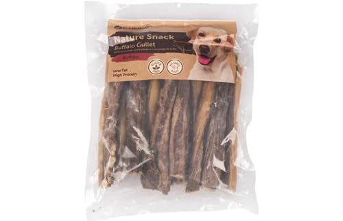 Flamingo Leckerli Hund – Natur Rinderluftröhre rund – 150g – glutenfrei – ohne Zusätze – kräftiger Kausnack von Flamingo