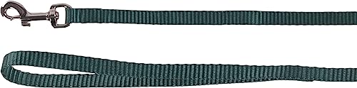 Flamingo Leine für Hund Ziggi dunkelgrün 130cm 10mm Flamingo Leine für Hund Ziggi dunkelgrün 130cm 10mm von Flamingo