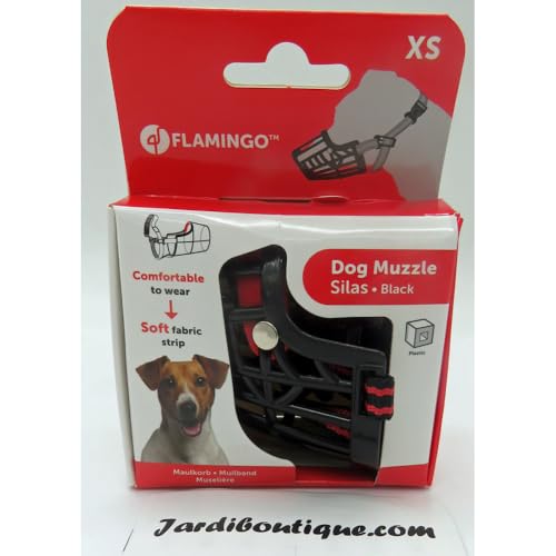 MAULKORB Silas SCHWARZ XS Nacken 26-37CM / Nase 4x4,5CM MAULKORB Silas SCHWARZ XS Nacken 26-37CM / Nase 4x4,5CM von Flamingo