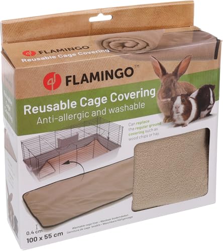 Flamingo Nagerdecke Riley Taupe – 100x55 cm, Weiche und Langlebige Decke für Knausdtiere, Komfort und Wärme Flamingo Nagerdecke Riley Taupe – 100x55 cm, Weiche und Langlebige Decke für Knausdtiere, Komfort und Wärme von Flamingo