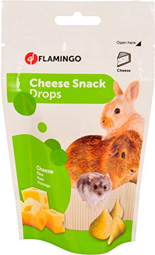 Flamingo Nagetiere Drops käse, 3er Pack (3 x 80 g) von Flamingo
