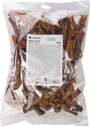 Flamingo Nature Snack HÜHNERFUß NATÜRLICH 800GR Flamingo Nature Snack HÜHNERFUß NATÜRLICH 800GR von Flamingo