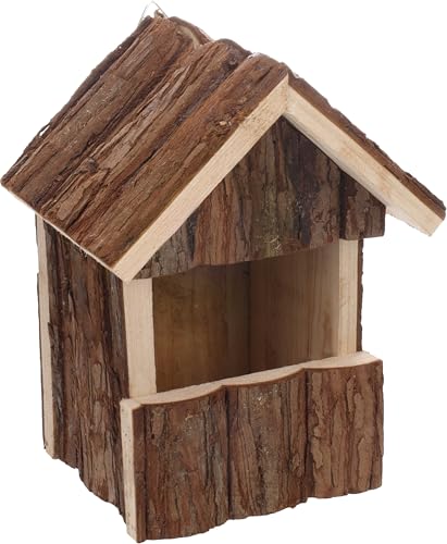 Flamingo Nistkasten – nistkasten für vögel für draußen wetterfest – Modell Gancha aus FSC-Holz – 15,5x13x20cm – große Öffnung 86x60mm für Rotkehlchen & mehr Flamingo Nistkasten – nistkasten für vögel für draußen wetterfest – Modell Gancha aus FSC-Holz – 15,5x13x20cm – große Öffnung 86x60mm für Rotkehlchen & mehr von Flamingo