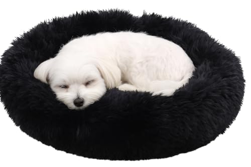 Flamingo Hundebett Pacha Rund – Schwarz, Ø 55 cm | Gemütlich, Stilvoll & Pflegeleicht! Flamingo Hundebett Pacha Rund – Schwarz, Ø 55 cm | Gemütlich, Stilvoll & Pflegeleicht! von Flamingo