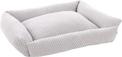 Flamingo Panier Jacquard Rectangle Gris - 80x67x22cm - Lavable - Fond Anti-dérapant - Housse amovible Avec fermeture éclair Flamingo Panier Jacquard Rectangle Gris - 80x67x22cm - Lavable - Fond Anti-dérapant - Housse amovible Avec fermeture éclair von Flamingo