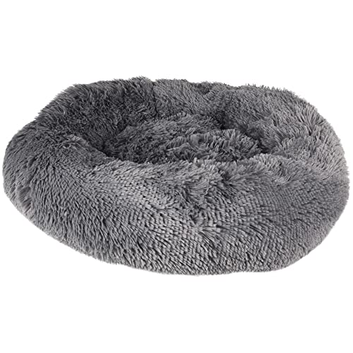 Flamingo Pet Products - Kissen Krems, rund, Anti-Stress, Farbe grau, Durchmesser 50 cm, für Hunde Flamingo Pet Products - Kissen Krems, rund, Anti-Stress, Farbe grau, Durchmesser 50 cm, für Hunde von Flamingo