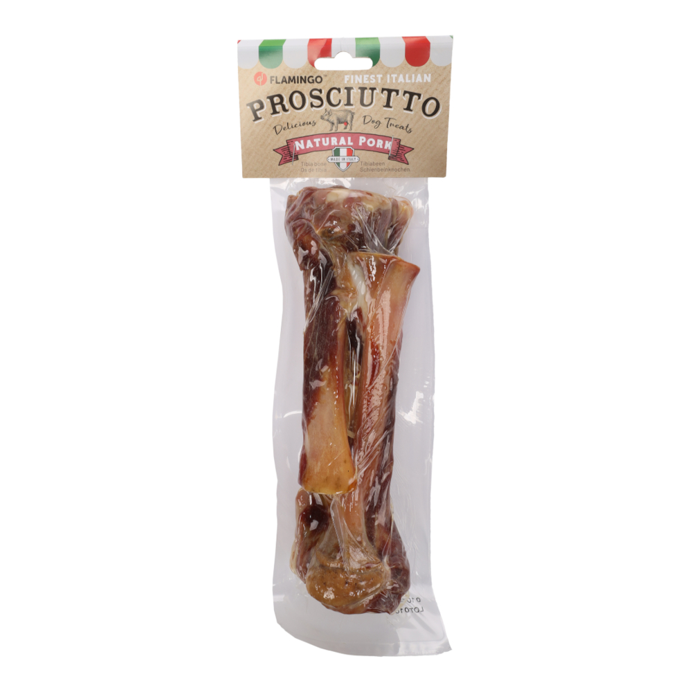 Flamingo Prosciutto Schienbeinknochen vom Schwein - Sparpaket: 2 x 2 Stück (ca. 720 g) von Flamingo