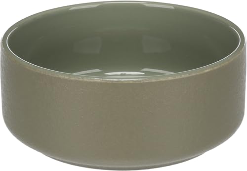 Flamingo Rama Futter- und Trinknapf – Rund – Grün – 1,2L | Stilvoll, funktional & pflegeleicht! von Flamingo