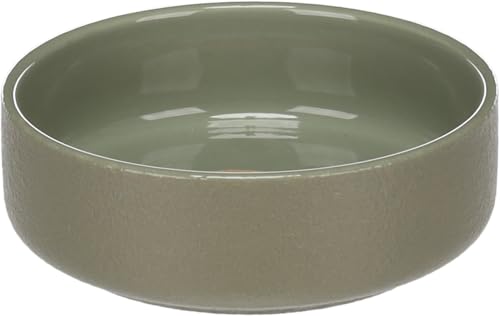 Hundenapf Keramik – hundenapf kleine Hunde – 350ml – spülmaschinenfest – rund grün – Flamingo Hundenapf Keramik – hundenapf kleine Hunde – 350ml – spülmaschinenfest – rund grün – Flamingo von Flamingo