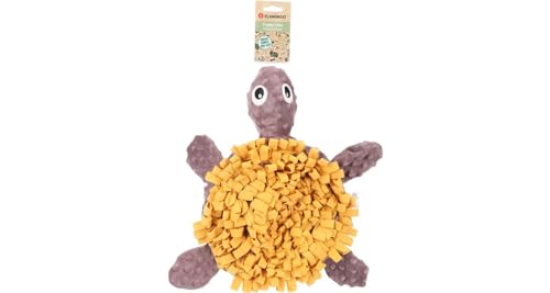 Flamingo Schnüffelteppich Welpe Morgano Schildkröte Ocker & Taupe - 38x39x6,5cm - Mit anti-rutsch, squeaker und knistergeräusch - Mit Snacks oder Trockenfutter befüllbar Flamingo Schnüffelteppich Welpe Morgano Schildkröte Ocker & Taupe - 38x39x6,5cm - Mit anti-rutsch, squeaker und knistergeräusch - Mit Snacks oder Trockenfutter befüllbar von Flamingo