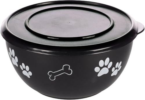 Flamingo FUTTERNAPF KENA MIT Deckel SCHWARZ L 17,2CM1250ML Flamingo FUTTERNAPF KENA MIT Deckel SCHWARZ L 17,2CM1250ML von Flamingo