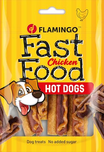 Flamingo Snacks Fast Food Hotdog mit Huhn - 112gr. 4 stück Flamingo Snacks Fast Food Hotdog mit Huhn - 112gr. 4 stück von Flamingo