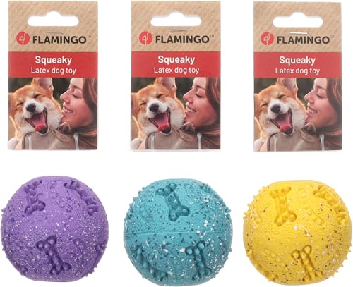 Flamingo Spielzeug Freckles Ball M Mehrfarbig Durchmesser 7,5CM SORTIMENT Flamingo Spielzeug Freckles Ball M Mehrfarbig Durchmesser 7,5CM SORTIMENT von Flamingo