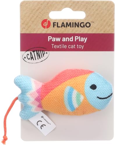 Flamingo Spielzeug NITZ Fisch ORANGE 8,8x2,8x4,2CM von Flamingo