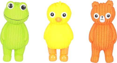 Flamingo Spielzeug für Hund Ogre Frosch & Ente & Bär - Mehere Farben - Mit Squeaker - Keine Farbwahl möglich Flamingo Spielzeug für Hund Ogre Frosch & Ente & Bär - Mehere Farben - Mit Squeaker - Keine Farbwahl möglich von Flamingo