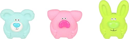 Flamingo Spielzeug für Hund Spielzeug Dumbo Bär & Schwein & Kaninchen - Mehere Farben - Mit Squeaker - Keine Farbwahl möglich Flamingo Spielzeug für Hund Spielzeug Dumbo Bär & Schwein & Kaninchen - Mehere Farben - Mit Squeaker - Keine Farbwahl möglich von Flamingo