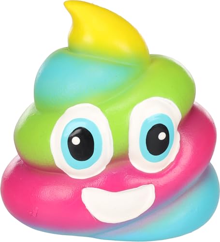 Flamingo Spielzeug für Hund Tish Latex lachender Kackhaufen - 11x8x11,3cm - Regenbogenfarben - Mit Squeaker Flamingo Spielzeug für Hund Tish Latex lachender Kackhaufen - 11x8x11,3cm - Regenbogenfarben - Mit Squeaker von Flamingo
