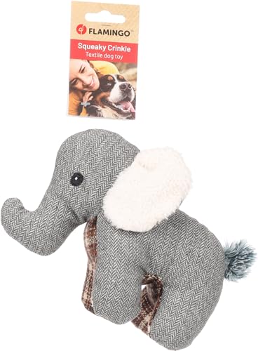 Flamingo Hundespielzeug „Britta Elefant Grau“ – Ideal für Labrador, Beagle, Französische Bulldogge und Jack Russell, langlebig und interaktiv Flamingo Hundespielzeug „Britta Elefant Grau“ – Ideal für Labrador, Beagle, Französische Bulldogge und Jack Russell, langlebig und interaktiv von Flamingo
