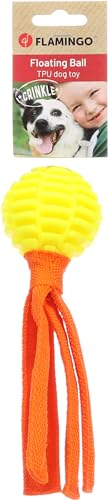Flamingo Spielzeug für Hunde Lipa Ball Gelb & Orange - 21x6,4x6,4cm - Schwimmfähig Flamingo Spielzeug für Hunde Lipa Ball Gelb & Orange - 21x6,4x6,4cm - Schwimmfähig von Flamingo