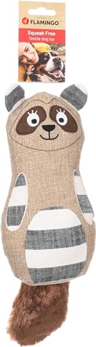 Flamingo Spielzeug Wigri Waschbär Beige – Mit Knispergeräusch für Extra Spielspaß, Ideal für Hunde! Flamingo Spielzeug Wigri Waschbär Beige – Mit Knispergeräusch für Extra Spielspaß, Ideal für Hunde! von Flamingo
