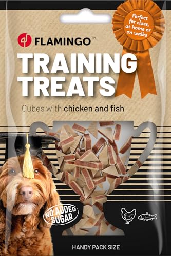 Flamingo TRAININGSSNACK HÜHNER & Fisch WÜRFEL 60G Flamingo TRAININGSSNACK HÜHNER & Fisch WÜRFEL 60G von Flamingo