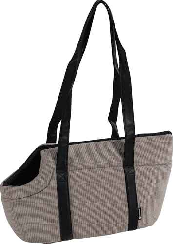 Flamingo Tragetasche Aaliyah Grau – Waschbar, Mit Herausnehmbarem Kissen, Luxuriös und Bequem für Hunde oder Katzen, Strapazierfähiges Material, Modisch, Strahlt Eleganz aus Flamingo Tragetasche Aaliyah Grau – Waschbar, Mit Herausnehmbarem Kissen, Luxuriös und Bequem für Hunde oder Katzen, Strapazierfähiges Material, Modisch, Strahlt Eleganz aus von Flamingo