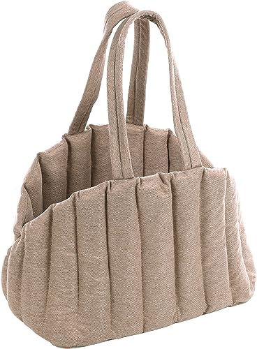 Flamingo Tragetasche Gladys BEIGE 58x32x34CM von Flamingo