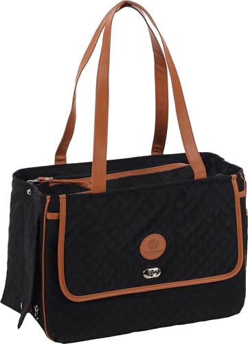 Flamingo Tragetasche NOENIE SCHWARZ 41x20x28CM von Flamingo