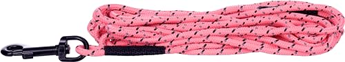 Flamingo Trainings und Schleppleine reflektierend Welpe Dolly Rosa 5M 4mm von Flamingo