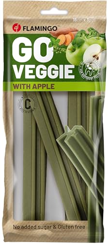 Flamingo Veggie Stick MIT Apfel 18CM 3ST 150G Flamingo Veggie Stick MIT Apfel 18CM 3ST 150G von Flamingo